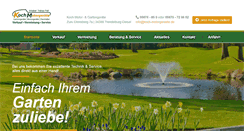 Desktop Screenshot of koch-motorgeraete.de